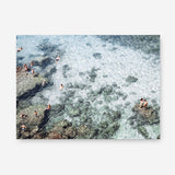 Shop Swimming in Puglia Photo Canvas Print a coastal themed photography framed stretched canvas print from The Print Emporium wall artwork collection - Buy Australian made prints for the home and your interior decor space, TPE-1222-CA-35X46-NF
