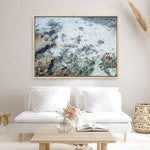 Shop Swimming in Puglia Photo Canvas Print a coastal themed photography framed stretched canvas print from The Print Emporium wall artwork collection - Buy Australian made prints for the home and your interior decor space, TPE-1222-CA-35X46-NF