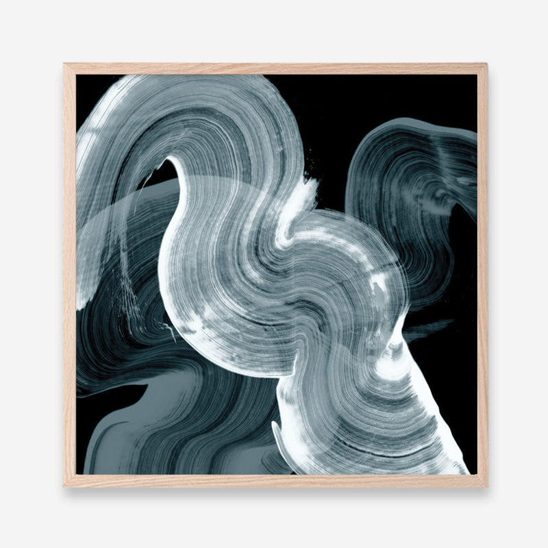 Shop Swirl II (Square) Art Print a painted abstract themed wall art print from The Print Emporium wall artwork collection - Buy Australian made fine art painting style poster and framed prints for the home and your interior decor room, TPE-PC-PG298-AP