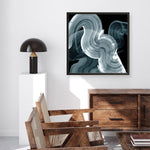Shop Swirl II (Square) Art Print a painted abstract themed wall art print from The Print Emporium wall artwork collection - Buy Australian made fine art painting style poster and framed prints for the home and your interior decor room, TPE-PC-PG298-AP