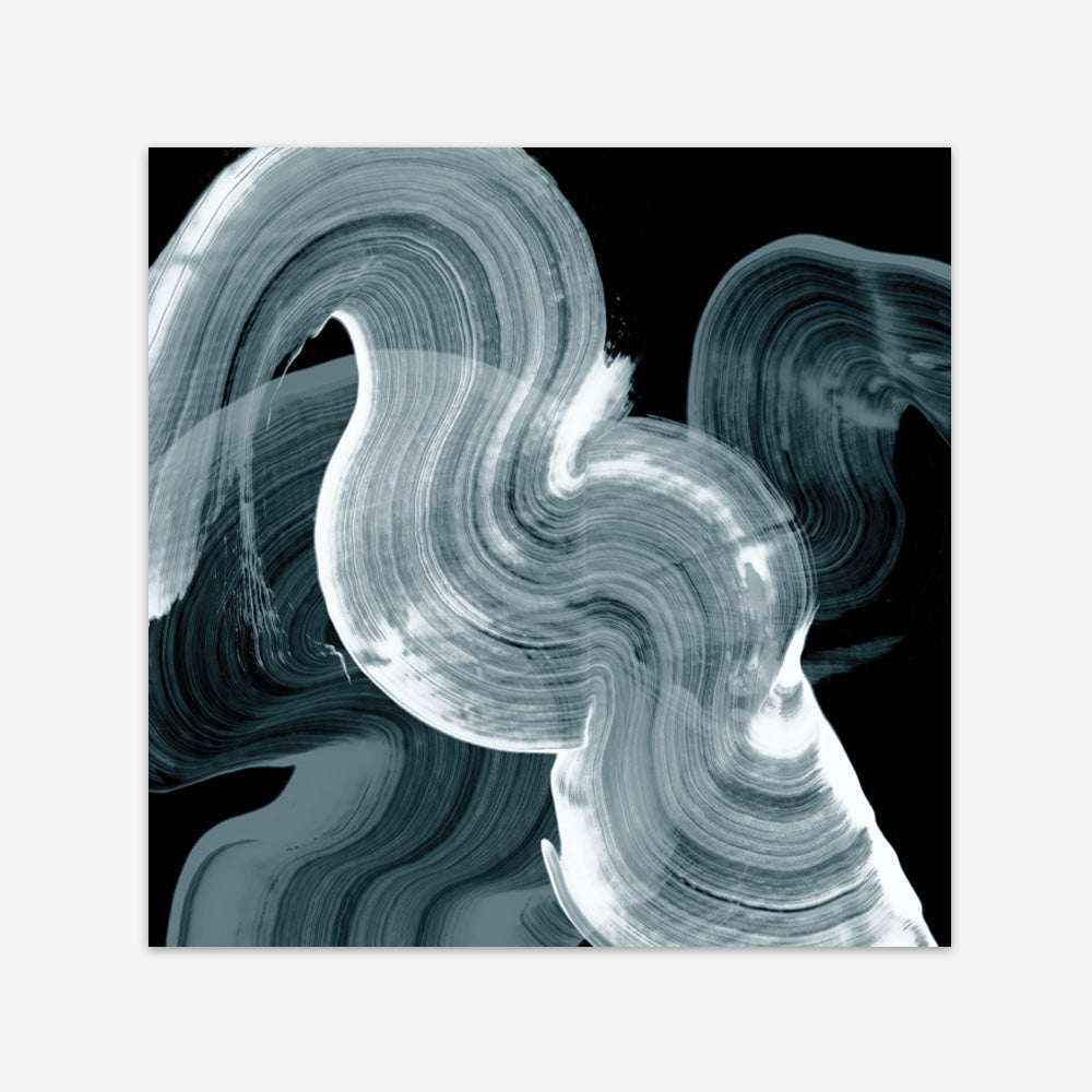 Shop Swirl II (Square) Art Print a painted abstract themed wall art print from The Print Emporium wall artwork collection - Buy Australian made fine art painting style poster and framed prints for the home and your interior decor room, TPE-PC-PG298-AP