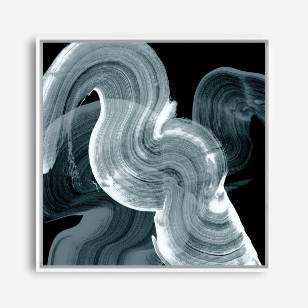 Shop Swirl II (Square) Canvas Print a painted abstract themed framed canvas wall art print from The Print Emporium artwork collection - Buy Australian made fine art painting style stretched canvas prints for the home and your interior decor space, TPE-PC-PG298-CA-40X40-NF