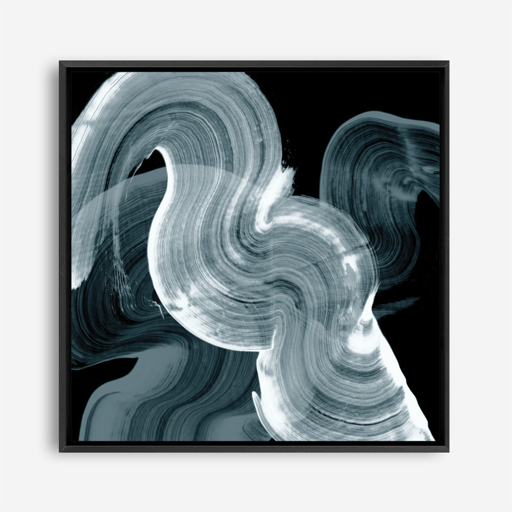 Shop Swirl II (Square) Canvas Print a painted abstract themed framed canvas wall art print from The Print Emporium artwork collection - Buy Australian made fine art painting style stretched canvas prints for the home and your interior decor space, TPE-PC-PG298-CA-40X40-NF