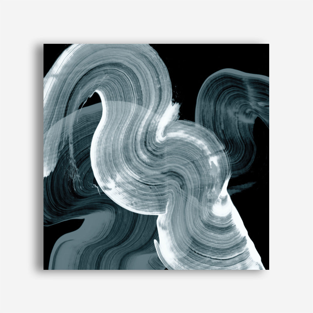 Shop Swirl II (Square) Canvas Print a painted abstract themed framed canvas wall art print from The Print Emporium artwork collection - Buy Australian made fine art painting style stretched canvas prints for the home and your interior decor space, TPE-PC-PG298-CA-40X40-NF