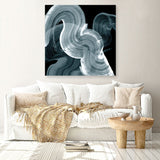 Shop Swirl II (Square) Canvas Print a painted abstract themed framed canvas wall art print from The Print Emporium artwork collection - Buy Australian made fine art painting style stretched canvas prints for the home and your interior decor space, TPE-PC-PG298-CA-40X40-NF