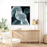 Shop Swirl II (Square) Canvas Print a painted abstract themed framed canvas wall art print from The Print Emporium artwork collection - Buy Australian made fine art painting style stretched canvas prints for the home and your interior decor space, TPE-PC-PG298-CA-40X40-NF