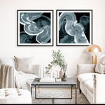 Shop Swirl III (Square) Art Print a painted abstract themed wall art print from The Print Emporium wall artwork collection - Buy Australian made fine art painting style poster and framed prints for the home and your interior decor room, TPE-PC-PG299-AP