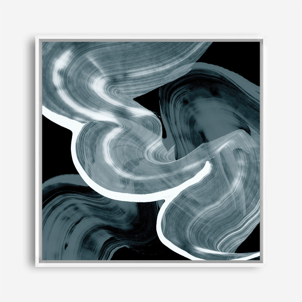 Shop Swirl III (Square) Canvas Print a painted abstract themed framed canvas wall art print from The Print Emporium artwork collection - Buy Australian made fine art painting style stretched canvas prints for the home and your interior decor space, TPE-PC-PG299-CA-40X40-NF