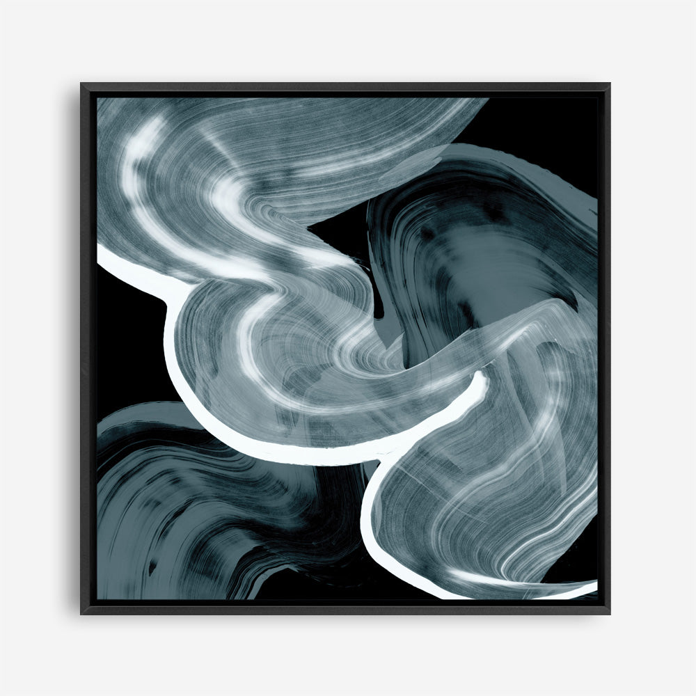 Shop Swirl III (Square) Canvas Print a painted abstract themed framed canvas wall art print from The Print Emporium artwork collection - Buy Australian made fine art painting style stretched canvas prints for the home and your interior decor space, TPE-PC-PG299-CA-40X40-NF