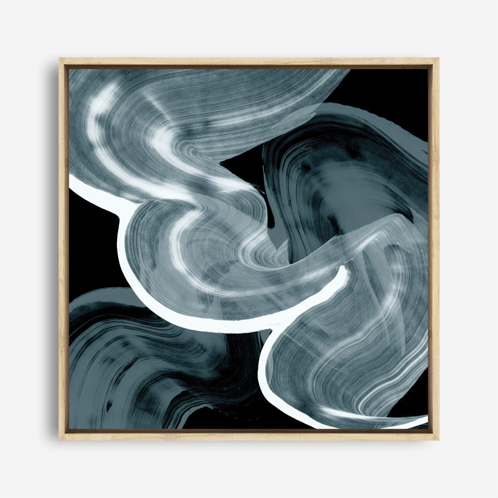 Shop Swirl III (Square) Canvas Print a painted abstract themed framed canvas wall art print from The Print Emporium artwork collection - Buy Australian made fine art painting style stretched canvas prints for the home and your interior decor space, TPE-PC-PG299-CA-40X40-NF