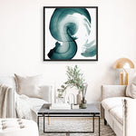 Shop Swirl IV (Square) Art Print a painted abstract themed wall art print from The Print Emporium wall artwork collection - Buy Australian made fine art painting style poster and framed prints for the home and your interior decor room, TPE-PC-PG300-AP
