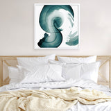 Shop Swirl IV (Square) Art Print a painted abstract themed wall art print from The Print Emporium wall artwork collection - Buy Australian made fine art painting style poster and framed prints for the home and your interior decor room, TPE-PC-PG300-AP