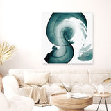 Shop Swirl IV (Square) Canvas Print a painted abstract themed framed canvas wall art print from The Print Emporium artwork collection - Buy Australian made fine art painting style stretched canvas prints for the home and your interior decor space, TPE-PC-PG300-CA-40X40-NF