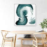 Shop Swirl IV (Square) Canvas Print a painted abstract themed framed canvas wall art print from The Print Emporium artwork collection - Buy Australian made fine art painting style stretched canvas prints for the home and your interior decor space, TPE-PC-PG300-CA-40X40-NF