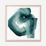 Shop Swirl V (Square) Art Print a painted abstract themed wall art print from The Print Emporium wall artwork collection - Buy Australian made fine art painting style poster and framed prints for the home and your interior decor room, TPE-PC-PG301-AP