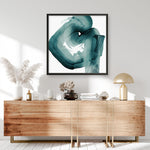 Shop Swirl V (Square) Art Print a painted abstract themed wall art print from The Print Emporium wall artwork collection - Buy Australian made fine art painting style poster and framed prints for the home and your interior decor room, TPE-PC-PG301-AP