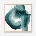Shop Swirl V (Square) Art Print a painted abstract themed wall art print from The Print Emporium wall artwork collection - Buy Australian made fine art painting style poster and framed prints for the home and your interior decor room, TPE-PC-PG301-AP