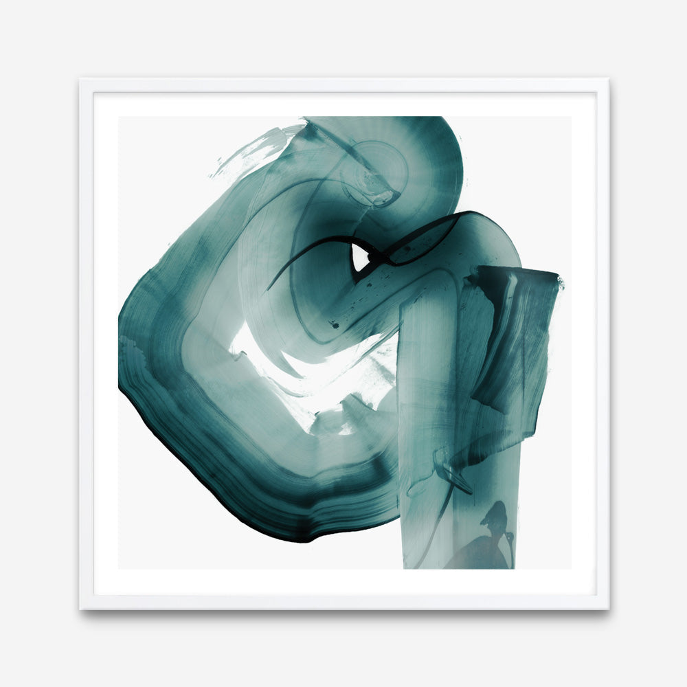 Shop Swirl V (Square) Art Print a painted abstract themed wall art print from The Print Emporium wall artwork collection - Buy Australian made fine art painting style poster and framed prints for the home and your interior decor room, TPE-PC-PG301-AP