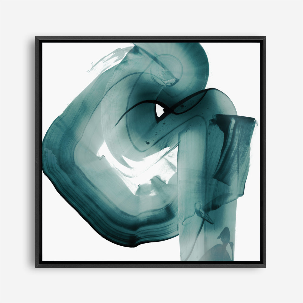 Shop Swirl V (Square) Canvas Print a painted abstract themed framed canvas wall art print from The Print Emporium artwork collection - Buy Australian made fine art painting style stretched canvas prints for the home and your interior decor space, TPE-PC-PG301-CA-40X40-NF