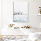 Shop Sydney Opera House Canvas Print a coastal themed painted framed canvas wall art print from The Print Emporium artwork collection - Buy Australian made fine art painting style stretched canvas prints for the home and your interior decor space, TPE-754-CA-35X46-NF