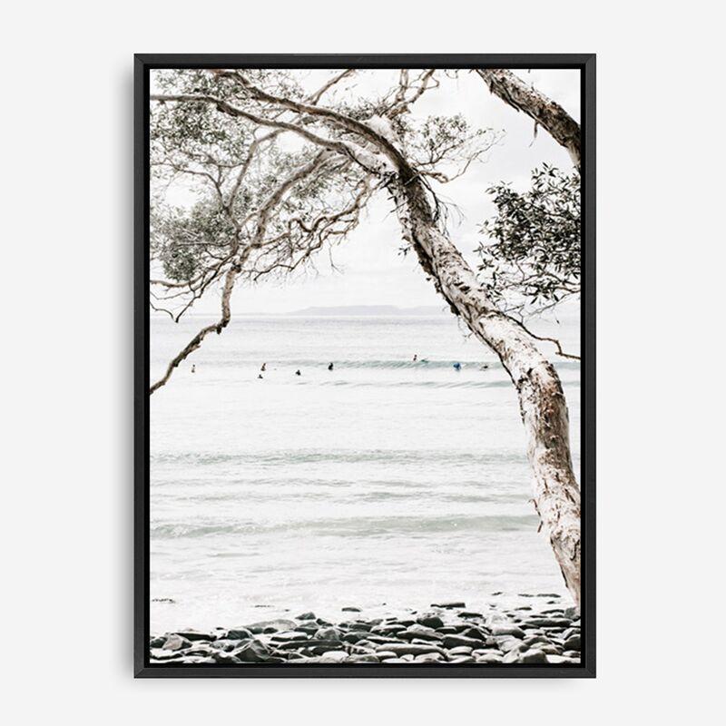 Shop Tea Tree Bay I Photo Canvas Print a coastal themed photography framed stretched canvas print from The Print Emporium wall artwork collection - Buy Australian made prints for the home and your interior decor space, TPE-615-CA-35X46-NF
