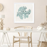 Shop Teal Coral II (Square) Art Print a painted style wall art print from The Print Emporium wall artwork collection - Buy Australian made fine art painting style poster and framed prints for the home and your interior decor room, TPE-PC-WL428-AP
