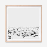 Shop The Beach (Square) Art Print a painted abstract themed wall art print from The Print Emporium wall artwork collection - Buy Australian made fine art painting style poster and framed prints for the home and your interior decor room, TPE-DH-177-AP