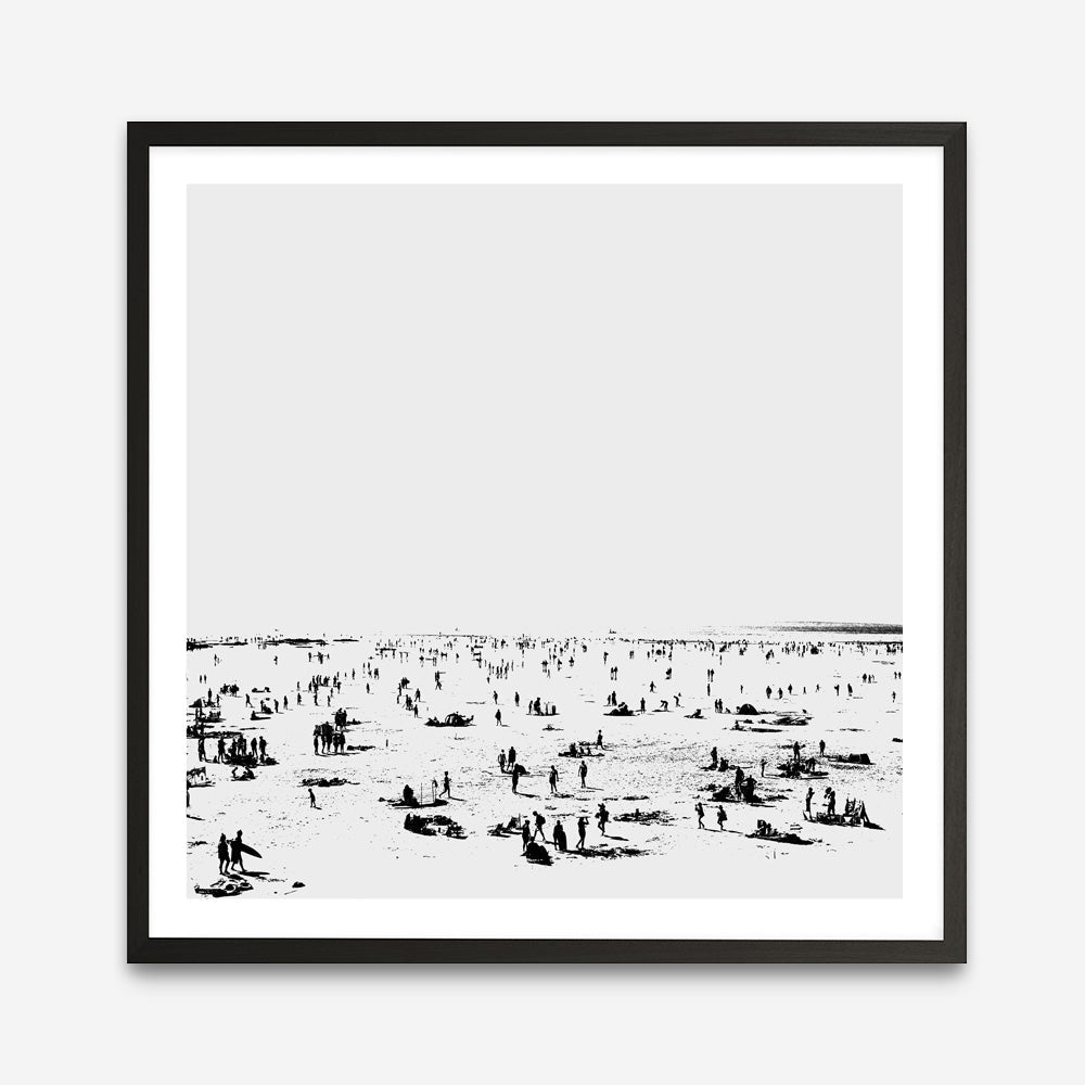 Shop The Beach (Square) Art Print a painted abstract themed wall art print from The Print Emporium wall artwork collection - Buy Australian made fine art painting style poster and framed prints for the home and your interior decor room, TPE-DH-177-AP