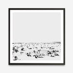 Shop The Beach (Square) Art Print a painted abstract themed wall art print from The Print Emporium wall artwork collection - Buy Australian made fine art painting style poster and framed prints for the home and your interior decor room, TPE-DH-177-AP