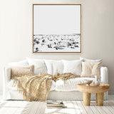 Shop The Beach (Square) Canvas Print a painted abstract themed framed canvas wall art print from The Print Emporium artwork collection - Buy Australian made fine art painting style stretched canvas prints for the home and your interior decor space, TPE-DH-177-CA-40X40-NF