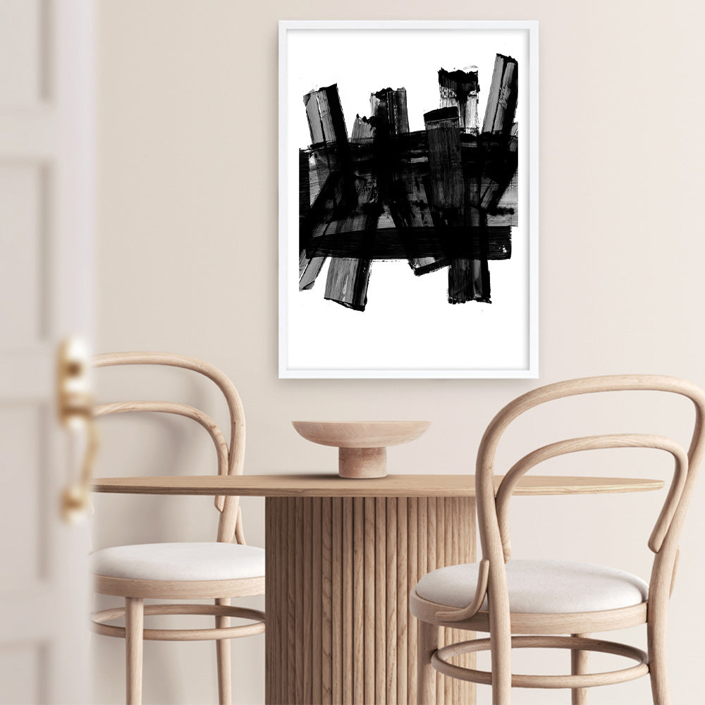 Shop The Neighbourhood Art Print a painted abstract themed wall art print from The Print Emporium wall artwork collection - Buy Australian made fine art painting style poster and framed prints for the home and your interior decor room, TPE-PC-PI109-AP