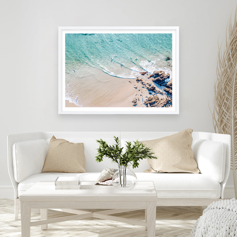 Shop The Pass Photo Art Print a coastal themed photography wall art print from The Print Emporium wall artwork collection - Buy Australian made fine art poster and framed prints for the home and your interior decor, TPE-981-AP