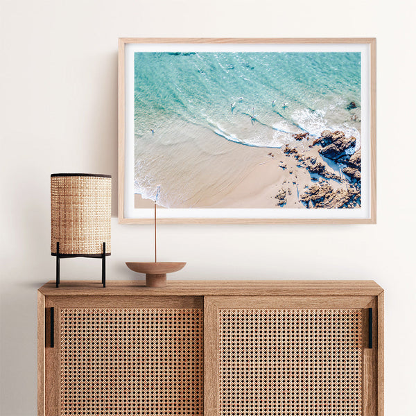 Shop The Pass Photo Art Print a coastal themed photography wall art print from The Print Emporium wall artwork collection - Buy Australian made fine art poster and framed prints for the home and your interior decor, TPE-981-AP