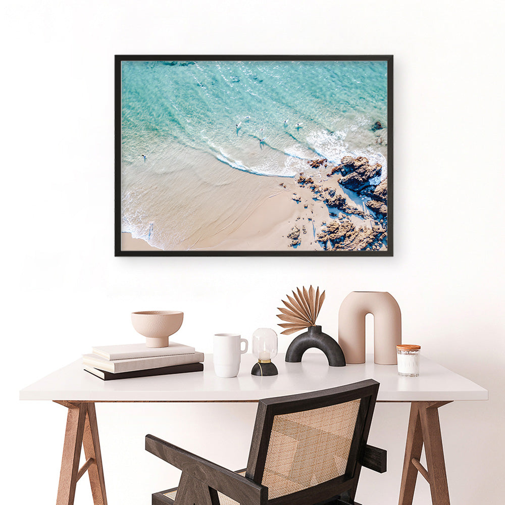 Shop The Pass Photo Art Print a coastal themed photography wall art print from The Print Emporium wall artwork collection - Buy Australian made fine art poster and framed prints for the home and your interior decor, TPE-981-AP