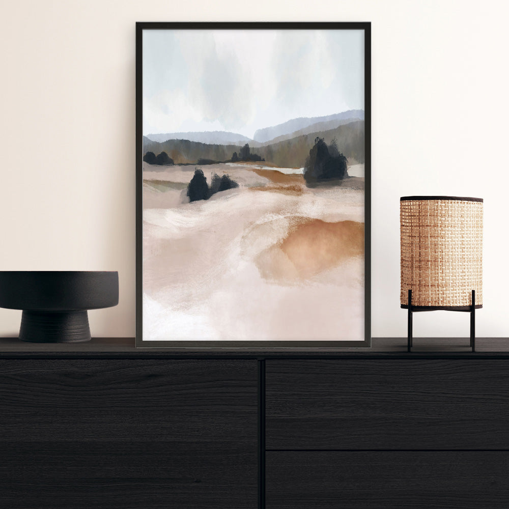 Shop The Ranch Art Print a painted abstract themed wall art print from The Print Emporium wall artwork collection - Buy Australian made fine art painting style poster and framed prints for the home and your interior decor room, TPE-DH-365-AP