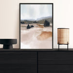 Shop The Ranch Art Print a painted abstract themed wall art print from The Print Emporium wall artwork collection - Buy Australian made fine art painting style poster and framed prints for the home and your interior decor room, TPE-DH-365-AP