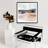 Shop The Ranch (Square) Art Print a painted abstract themed wall art print from The Print Emporium wall artwork collection - Buy Australian made fine art painting style poster and framed prints for the home and your interior decor room, TPE-DH-178-AP