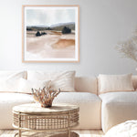 Shop The Ranch (Square) Art Print a painted abstract themed wall art print from The Print Emporium wall artwork collection - Buy Australian made fine art painting style poster and framed prints for the home and your interior decor room, TPE-DH-178-AP