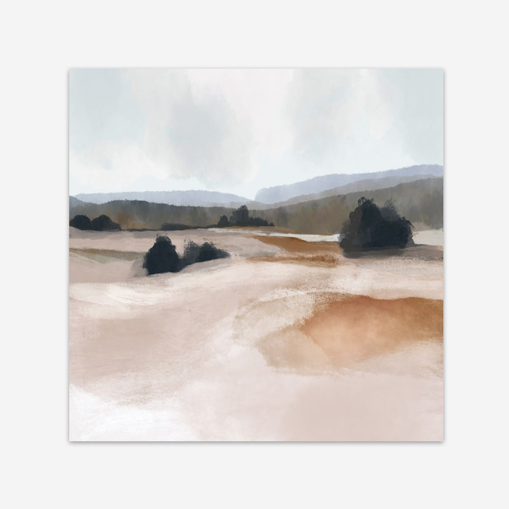 Shop The Ranch (Square) Art Print a painted abstract themed wall art print from The Print Emporium wall artwork collection - Buy Australian made fine art painting style poster and framed prints for the home and your interior decor room, TPE-DH-178-AP