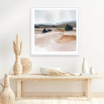 Shop The Ranch (Square) Art Print a painted abstract themed wall art print from The Print Emporium wall artwork collection - Buy Australian made fine art painting style poster and framed prints for the home and your interior decor room, TPE-DH-178-AP