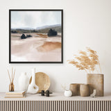 Shop The Ranch (Square) Art Print a painted abstract themed wall art print from The Print Emporium wall artwork collection - Buy Australian made fine art painting style poster and framed prints for the home and your interior decor room, TPE-DH-178-AP