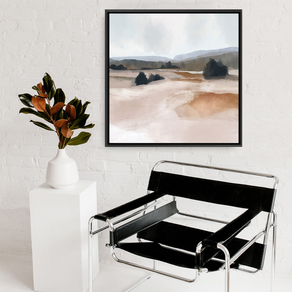 Shop The Ranch (Square) Canvas Print a painted abstract themed framed canvas wall art print from The Print Emporium artwork collection - Buy Australian made fine art painting style stretched canvas prints for the home and your interior decor space, TPE-DH-178-CA-40X40-NF