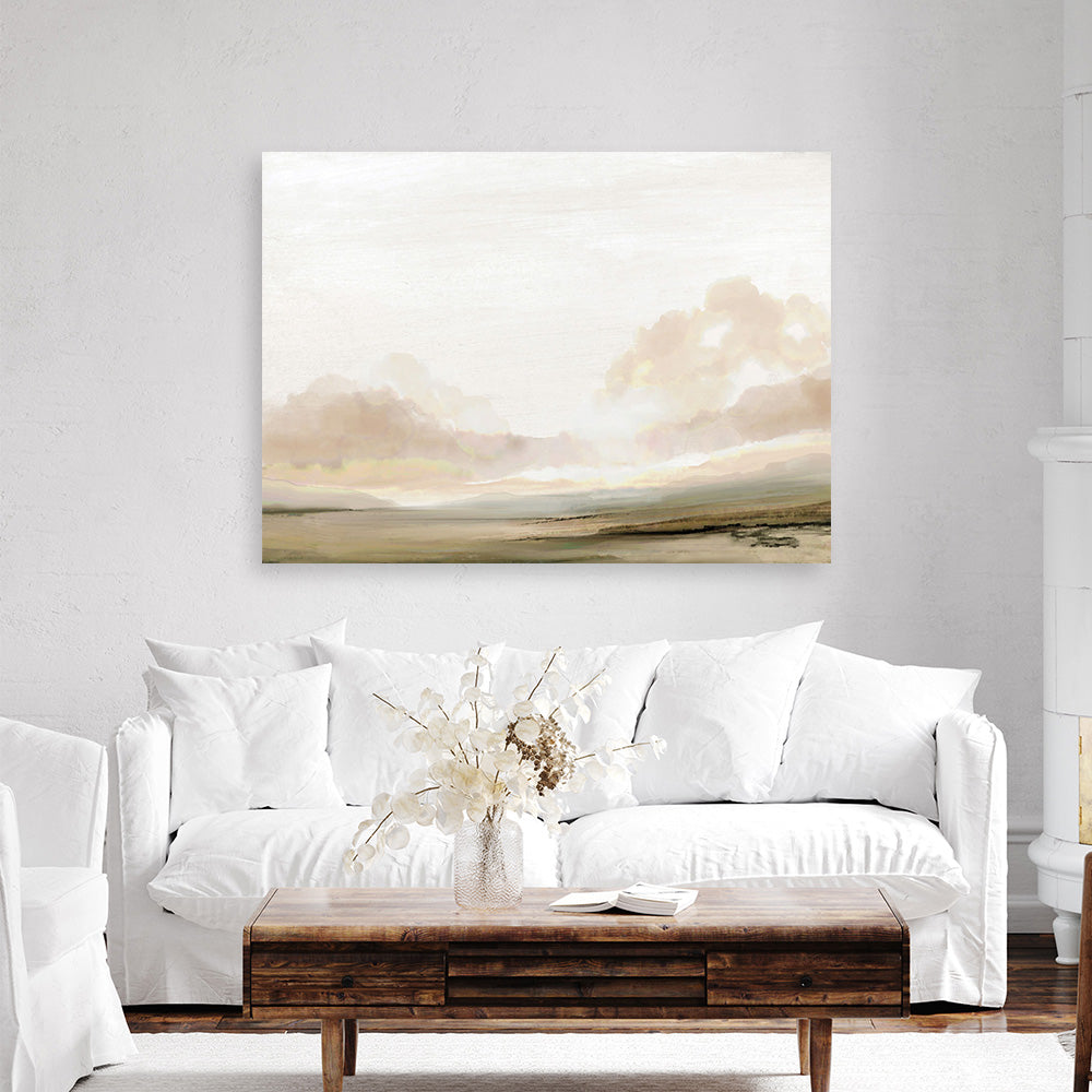 Shop The South Canvas Print a painted abstract themed framed canvas wall art print from The Print Emporium artwork collection - Buy Australian made fine art painting style stretched canvas prints for the home and your interior decor space, TPE-DH-143-CA-35X46-NF