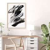 Shop The Stenographic Forn I Art Print a painted abstract themed wall art print from The Print Emporium wall artwork collection - Buy Australian made fine art painting style poster and framed prints for the home and your interior decor room, TPE-PC-LE208-AP