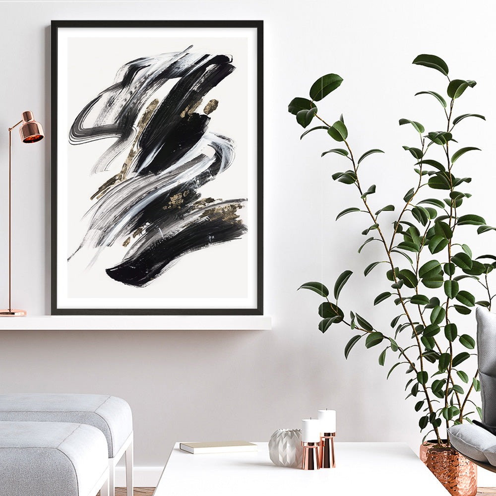 Shop The Stenographic Forn I Art Print a painted abstract themed wall art print from The Print Emporium wall artwork collection - Buy Australian made fine art painting style poster and framed prints for the home and your interior decor room, TPE-PC-LE208-AP