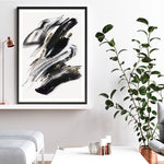 Shop The Stenographic Forn I Art Print a painted abstract themed wall art print from The Print Emporium wall artwork collection - Buy Australian made fine art painting style poster and framed prints for the home and your interior decor room, TPE-PC-LE208-AP