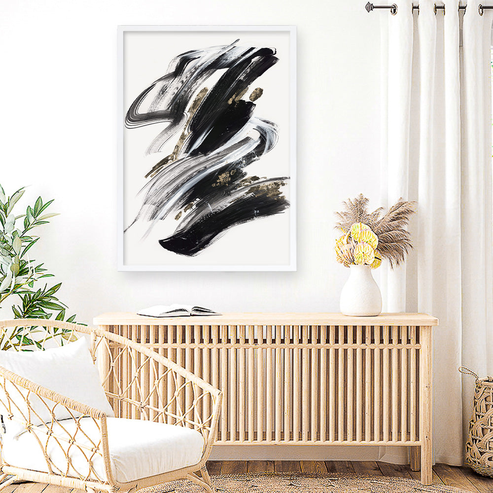 Shop The Stenographic Forn I Art Print a painted abstract themed wall art print from The Print Emporium wall artwork collection - Buy Australian made fine art painting style poster and framed prints for the home and your interior decor room, TPE-PC-LE208-AP