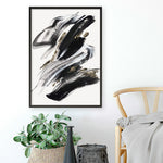 Shop The Stenographic Forn I Art Print a painted abstract themed wall art print from The Print Emporium wall artwork collection - Buy Australian made fine art painting style poster and framed prints for the home and your interior decor room, TPE-PC-LE208-AP