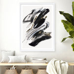 Shop The Stenographic Forn I Art Print a painted abstract themed wall art print from The Print Emporium wall artwork collection - Buy Australian made fine art painting style poster and framed prints for the home and your interior decor room, TPE-PC-LE208-AP