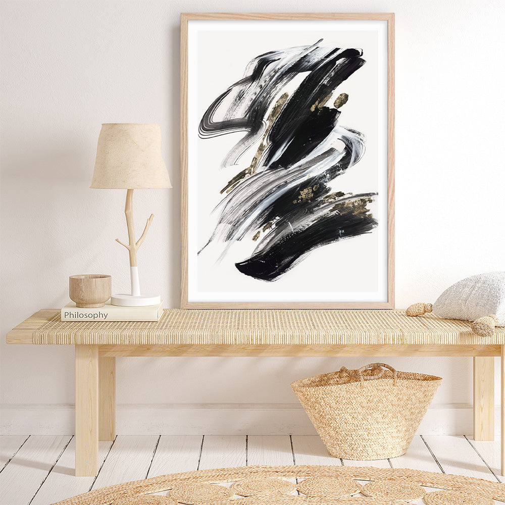 Shop The Stenographic Forn I Art Print a painted abstract themed wall art print from The Print Emporium wall artwork collection - Buy Australian made fine art painting style poster and framed prints for the home and your interior decor room, TPE-PC-LE208-AP